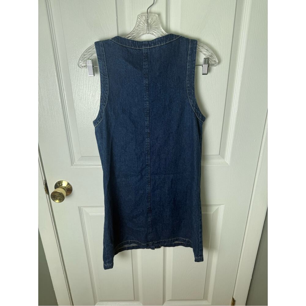Reformation Tropez Denim Mini Dress 0 View 6